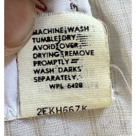 Vintage Wrangler Mens Permanent Press Long Tails LS Pearl Snap Beige Sz 16.5/33 - Picture 4 of 11